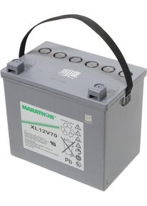 GNB Marathon XL12V70 Bleiakku Batterie Blei-Vlies AGM M6-Schraubans 12V 66,6Ah 262x223x172mm