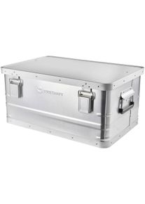 Toolcraft TO-8476518 Werkzeugbox Werkzeugkiste Transportbox 47 Liter 570x273x374mm Aluminium