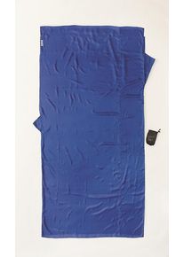 Cocoon Leicht-Reiseschlafsack Camping Outdoor Zelten 240x114cm Seide blau