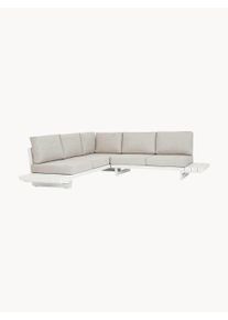 Bizzotto Sofá lounge modular para exterior Infinity, 2 pzas. Blanco An 172 x Al 80 cm