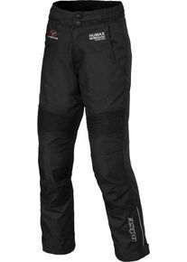 Büse Bü,se Rider, pantaloni tessili impermeabili per bambini , colore: Nero , dimensione: 176