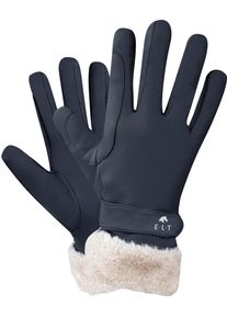 ELT St. Moritz Reithandschuh, nachtblau, M
