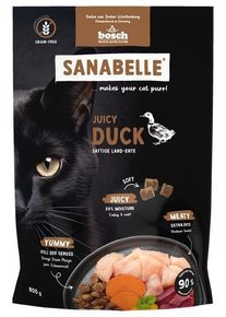 Sanabelle Juicy Trockenfutter mit Land-Ente, 800g
