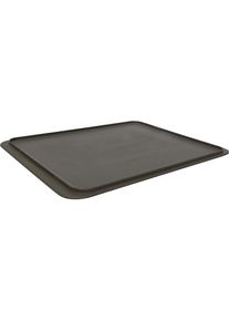 Deksel voor stapelbakken, l x b = 400 x 300 mm, grijs