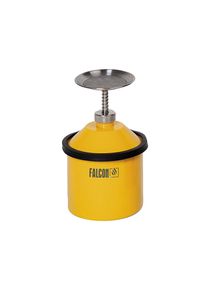 Falcon Humedecedor de ahorro, chapa de acero amarilla, capacidad 2,5 l