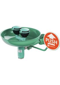 Veiligheidsoogdouche ClassicLine, druk min. 2,5 bar, groen