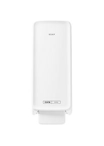 CWS PureLine Foam-zeepschuimdispenser, vulhoeveelheid 0,6 l, kunststof, wit, druppelvrij