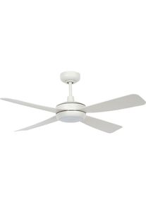 Ventilador de techo Lucci air Slipstream, incl. mando a distancia y bombilla GX53, blanco