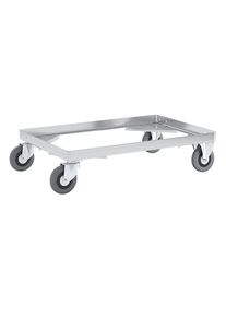 Gmöhling Telaio mobile in alluminio, altezza di carico 150 mm Gmöhling