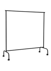 Garderobenständer Maullimbo, HxBxT 1560 x 1510 x 500 mm, mobil, mattschwarz Maul
