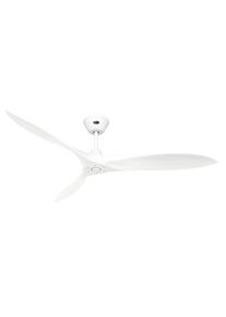 Ventilador de techo ECO AIRSCREW, Ø del aspa 1520 mm, blanco mate / blanco mate