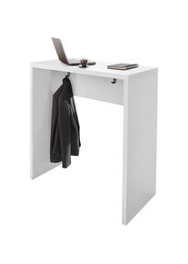 Mesa para la comunicación, H x L x A 1078 x 1040 x 500 mm, blanca