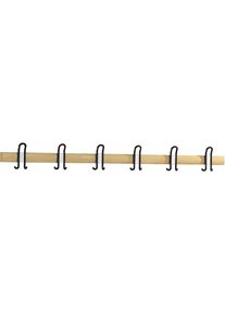 Wandgarderobe BASIC, HxBxT 160 x 1496 x 68 mm, Buche