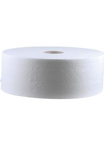 CWS Toiletpapier grote rollen tissue, recycling, 2-laags, wit, VE à 6 rollen