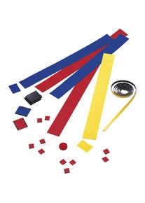 MAGNETOPLAN Toebehorenset, voor jaarplanner, magneetband, U-vormige etikethouder, etiketten, magneten