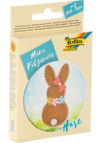 Filznähset Mini Filzinies Hase 15 Teile