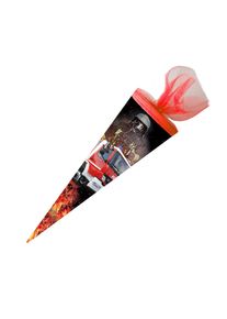 Schultüte Feuerwehr Tüll rund 50cm