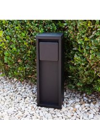 Lutec Mains Borne électrique, 1 prise électrique, 9702203012,