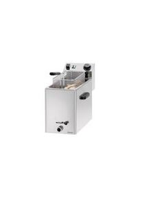 Bartscher Friggitrice singola da tavolo in acciaio inox da 8 litri, 3400 W, 220 V - MONO