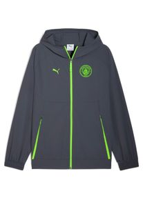 Puma, Herren, Laufjacke, MCFC PumaTECH Woven Jacket (M), Grau, M
