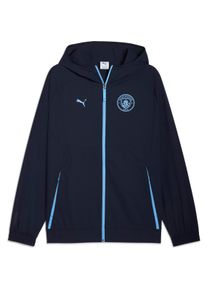 Puma, Herren, Laufjacke, MCFC PumaTECH Woven Jacket (S), Blau, S