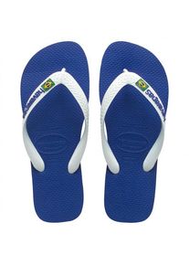Havaianas Kid's Brasil Logo Sandals Kids (29/30, blue)