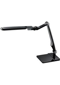 PAPERFLOW, Tischlampe, Schreibtischlampe meet powered by LED Sana Schwarz Steckdose