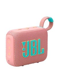 JBL , Bluetooth-Lautsprecher »GO 4« , Pink , Multi-Speaker-Verbindung von Auracast