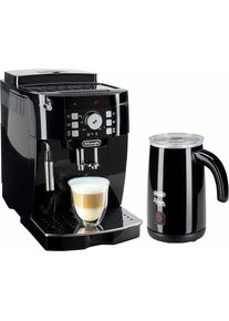 De'Longhi De'Longhi , Kaffeevollautomat »Magnifica S ECAM21.118.B - mit Barista-Milchaufschäumer, Schwarz«, Direktwahltasten, Kegelmahlwerk (13 Malgrade), 15...