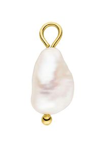 PURELEI , Kettenanhänger »Schmuck Geschenk Pearl Halsschmuck Anhänger Halskette, 2043-Charm«, mit Muschelperle , gelbgoldfarben-weiß , Perlenanhänger