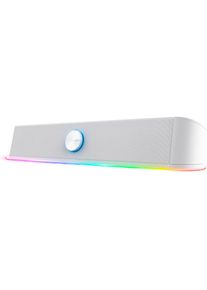 Trust , Soundbar »GXT 619W Thorne« , weiß , Großer beleuchteter Lautstärkeregler, der selbst beim Spielen leicht zugänglich ist