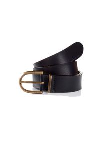 Tom Tailor, Damen, Lederg&uuml;rtel &raquo;TTSYLKE&laquo; 3 cm breiter Dameng&uuml;rtel, Schlie&szlig;e im Vintage-Look, reines Leder, navy uni, navy uni, TTSYLKE ist ein 3 cm 