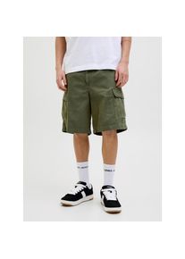 Jack & Jones Jack & Jones , Cargoshorts »JPSTKARL AVERY CARGO SHORTS LNG« , Olive Night , N-Gr , XS -N-Gr , XS , Coole Cargo Short von jack & Jones