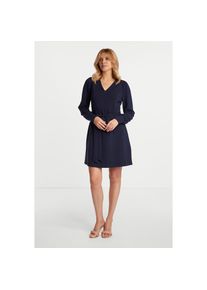 RICHROYAL , Minikleid , midnight blue , N-Gr , L -N-Gr , L , Leichter und luftiger Webstoff: perfekt für hohen Tragekomfort