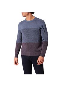 Pioneer Authentic Jeans, Herren, Strickpullover in Melange Optik, night sky melange, L, night sky melange, Rundhalspullover von Pioneer Authentic 
