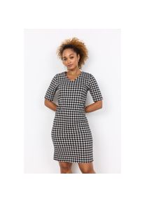soyaconcept , Minikleid »SC-IDINA 3«, Sommerkleid , 1620C CREAM COMBI , N-Gr , XL -N-Gr , XL , Ideal für den Sommer: Modisches Kleid aus...