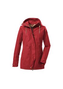 G.I.G.A. by Killtec G.I.G.A. DX by killtec , Funktionsjacke »WMN JCKT« 3-Lagen Jacke, wasserabweisend, urbaner Look, verstellbare Details , rot , 44 , 44 , lang...