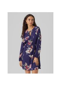 Véro Moda Vero Moda , Minikleid »VMSHILAH NAJA LS SHORT DRESS WVN GA« Sommerkleid , Astral Aura AOP:Penny , N-Gr , M -N-Gr , M , Regular Fit Passform:...