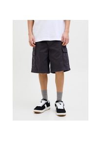 Jack & Jones Jack & Jones , Cargoshorts »JPSTKARL AVERY CARGO SHORTS LNG« , Black , N-Gr , L -N-Gr , L , Coole Cargo Short von jack & Jones
