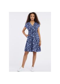 Ragwear , Midikleid »Kleid SELYMA ORG« Sommerkleid , navy , N-Gr , S (36) -N-Gr , S (36) , Praktischer Bindegürtel zur individuellen Anpassung der...
