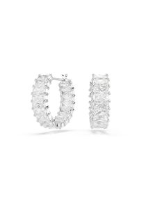 Swarovski Dames Oorbellen zilver / transparant One Size
