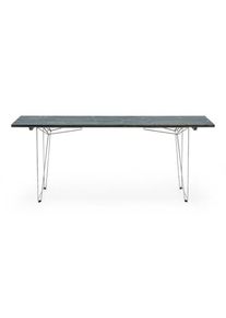 Magazin Tisch und Bank BTB Platte RAL 7026 Granitgrau