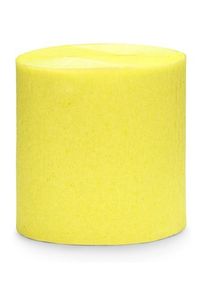 partydeco 10m yellow crepe paper, 4 parts