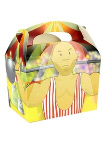 Caja de regalo de circo, anillo gratis