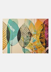 Zerbino con motivo autunnale, multicolore, Taglia 45x145 cm, bonprix