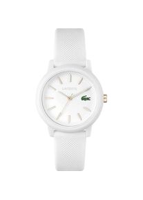Lacoste, Armbanduhr, 12.12 Ladies, Weiss, (Analoguhr, 36 mm)