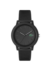 Lacoste, Armbanduhr, 12.12, Schwarz, (Analoguhr, 42 mm)