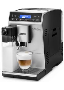 De'Longhi De'longhi Kaffeevollautomat »Autentica Cappuccino ETAM29.660.SB - Superkompakt - nur 19,5 cm breit« LatteCremaMilchsystem, Kegelmahlwerk 13-stufig,...