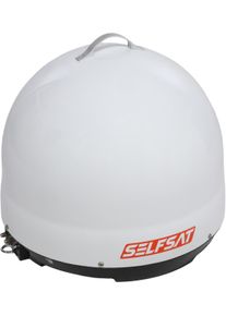 Selfsat Snipe Mobile Camp Sat-Anlage Kuppelantenne Twin-LNB Camping Wohnwagen Wohnmobil weiß