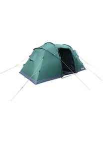 Regatta Kivu 4 Vis-À-Vis Zelt Tunnelzelt Campingzelt 4-Personen 450x230cm grün